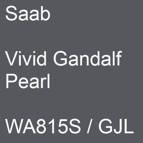 Saab, Vivid Gandalf Pearl, WA815S / GJL.